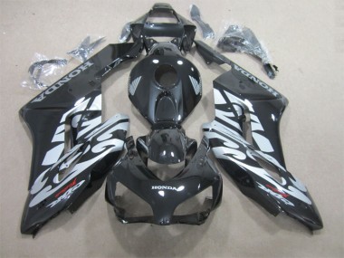 Honda CBR 1000 RR 2004-2005 Motorrad Verkleidungen - Schwarz Silber