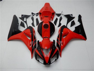 Honda CBR 1000 RR 2006-2007 Motorrad Verkleidungen - Rot Schwarz