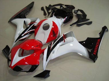 Honda CBR 1000 RR 2006-2007 Motorrad Verkleidungen - Rot Weiß Schwarz