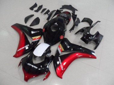 Honda CBR 1000 RR 2008-2011 Motorrad Verkleidung - Schwarz Rot Mugen