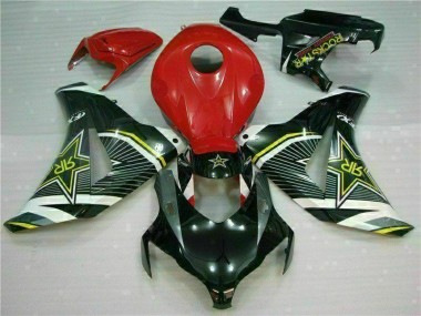 Honda CBR 1000 RR 2008-2011 Motorrad Verkleidungen - Rot Schwarz