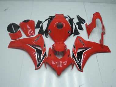 Honda CBR 1000 RR 2008-2011 Motorrad Verkleidungen - Rot und Goldschwarz