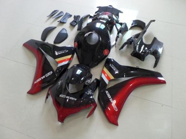 Honda CBR 1000 RR 2008-2011 Motorrad Verkleidungen - Schwarz Rot Mugen