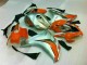 Honda CBR 1000 RR 2008-2011 Motorrad Verkleidungen - Silber Orange