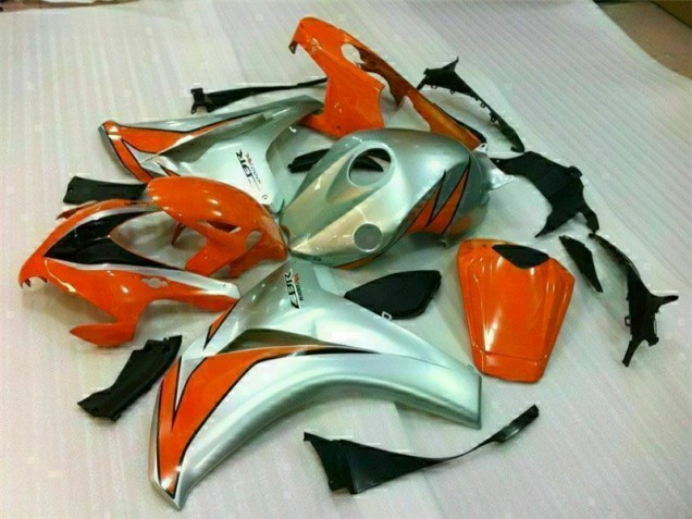 Honda CBR 1000 RR 2008-2011 Motorrad Verkleidungen - Silber Orange