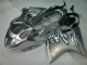 Honda CBR 1100 XX 1996-2007 Motorrad Verkleidungen - Flamme Silber grau