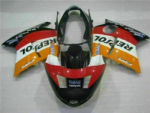 Honda CBR 1100 XX 1996-2007 Motorrad Verkleidungen - Orange Repsol