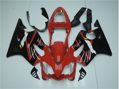 Honda CBR 600 F4i 2001-2003 Motorrad Verkleidung - Rot Schwarz