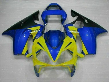 Honda CBR 600 F4i 2001-2003 Motorrad Verkleidungen - Gelb Blau