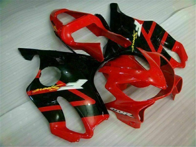 Honda CBR 600 F4i 2001-2003 Motorrad Verkleidungen Komplett Sets - Rot Schwarz