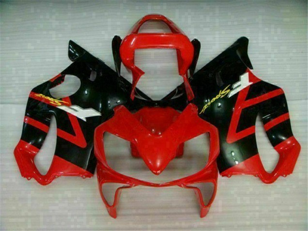 Honda CBR 600 F4i 2001-2003 Motorrad Verkleidungen Komplett Sets - Rot Schwarz