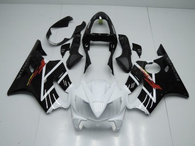 Honda CBR 600 F4i 2001-2003 Motorrad Verkleidungen - Schwarz Weiß