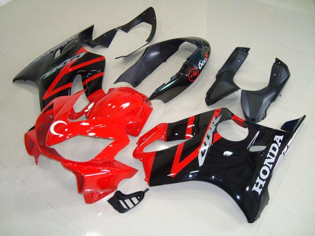 Honda CBR 600 F4i 2004-2007 Motorrad Verkleidungen - Schwarz Rot