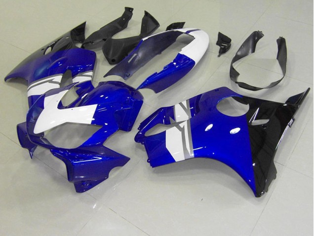 Honda CBR 600 F4i 2004-2007 Motorrad Verkleidungen - Weiß Blau Schwarz