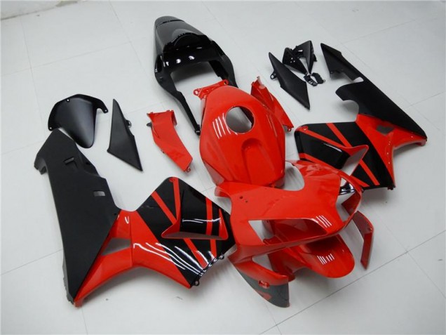 Honda CBR 600 RR 2003-2004 Motorrad Verkleidungen Komplett Sets - Rot Schwarz