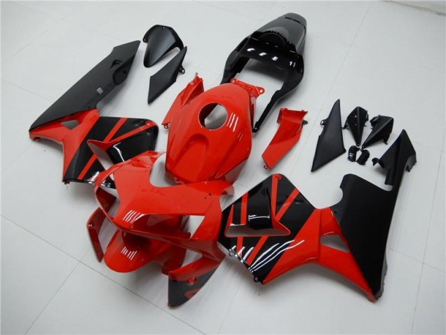 Honda CBR 600 RR 2003-2004 Motorrad Verkleidungen Komplett Sets - Rot Schwarz