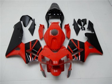 Honda CBR 600 RR 2003-2004 Motorrad Verkleidungen Komplett Sets - Rot Schwarz