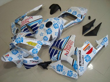 Honda CBR 600 RR 2003-2004 Motorrad Verkleidungen - Nastro Azzurro