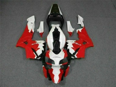 Honda CBR 600 RR 2003-2004 Motorrad Verkleidungen - Rot Weiß