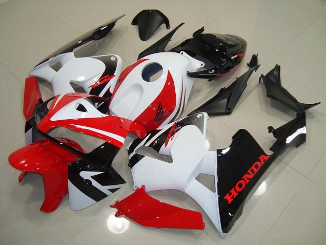 Honda CBR 600 RR 2005-2006 Motorrad Verkleidung - Rot Weiß Schwarz