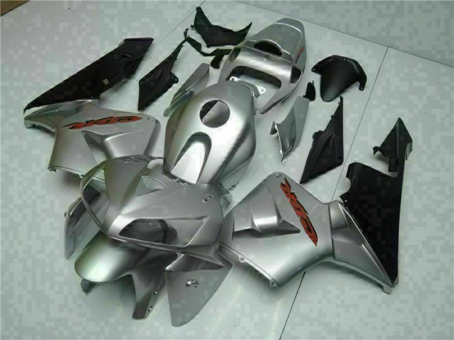 Honda CBR 600 RR 2005-2006 Motorrad Verkleidung - Silber