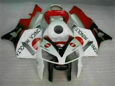 Honda CBR 600 RR 2005-2006 Motorrad Verkleidung - Weiß