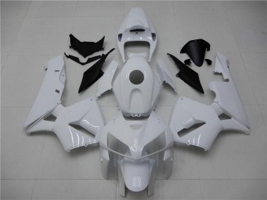 Honda CBR 600 RR 2005-2006 Motorrad Verkleidungen - Glänzend Weiß