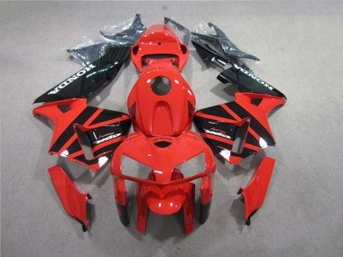 Honda CBR 600 RR 2005-2006 Motorrad Verkleidungen Komplett Sets - Rot Schwarz