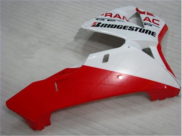 Honda CBR 600 RR 2005-2006 Motorrad Verkleidungen Komplett Sets - Rot Weiß