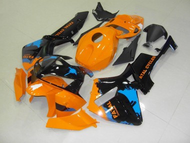 Honda CBR 600 RR 2005-2006 Motorrad Verkleidungen - Orange Schwarz