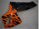 Honda CBR 600 RR 2005-2006 Motorrad Verkleidungen & Plastik - Orange Schwarz