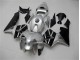 Honda CBR 600 RR 2005-2006 Motorrad Verkleidungen - Silber Schwarz