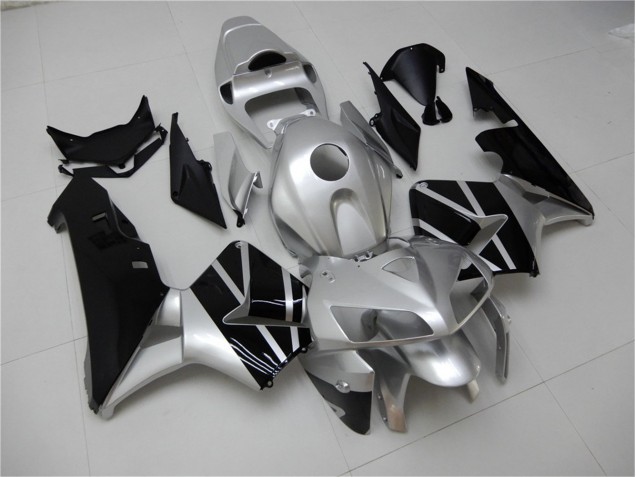 Honda CBR 600 RR 2005-2006 Motorrad Verkleidungen - Silber Schwarz