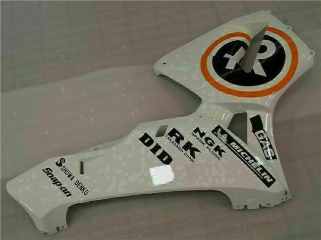 Honda CBR 600 RR 2005-2006 Motorrad Verkleidungen - Weiß Repsol