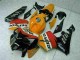 Honda CBR 600 RR 2005-2006 Motorrad Vollverkleidung - Orange Schwarz Repsol