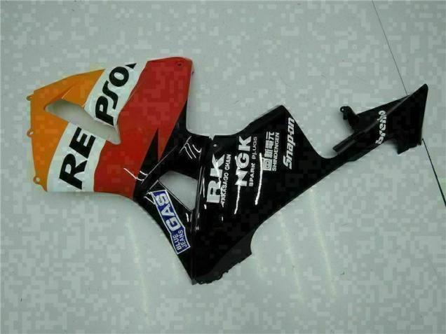 Honda CBR 600 RR 2005-2006 Motorrad Vollverkleidung - Orange Schwarz Repsol