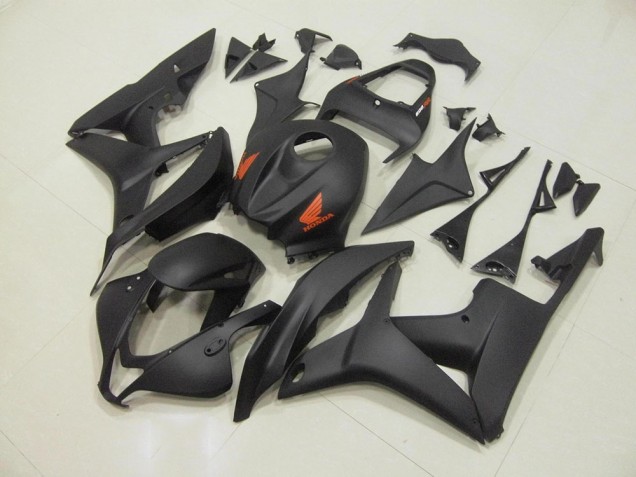 Honda CBR 600 RR 2007-2008 Motorrad Verkleidung - Matt Schwarz