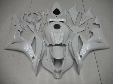 Honda CBR 600 RR 2007-2008 Motorrad Verkleidung - Perl Weiß