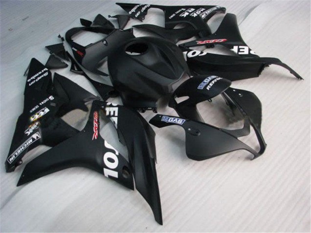 Honda CBR 600 RR 2007-2008 Motorrad Verkleidungen - Schwarz Repsol