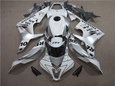 Honda CBR 600 RR 2007-2008 Motorrad Verkleidungen - Silber Repsol