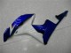 Honda CBR 600 RR 2007-2008 Motorrad Verkleidungen - Weiß Blau