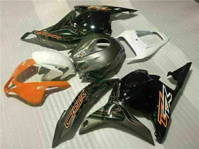 Honda CBR 600 RR 2009-2012 Motorrad Verkleidungen Komplett Sets - Schwarz