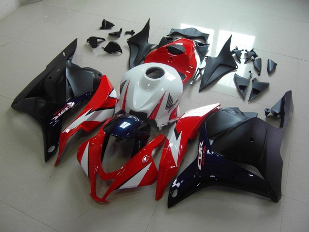 Honda CBR 600 RR 2009-2012 Motorrad Verkleidungen - Rot Dunkelblau