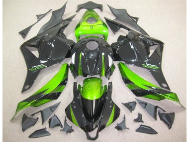 Honda CBR 600 RR 2009-2012 Motorrad Verkleidungen - Schwarz Grün