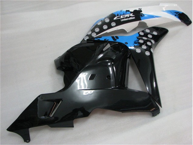 Honda CBR 600 RR 2009-2012 Motorrad Verkleidungen - Schwarz Weiß Blau