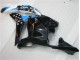 Honda CBR 600 RR 2009-2012 Motorrad Verkleidungen - Schwarz Weiß Blau