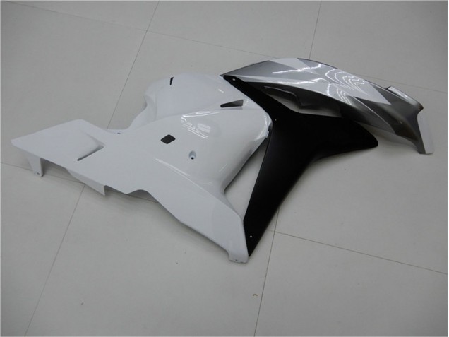 Honda CBR 600 RR 2009-2012 Motorrad Verkleidungen - Weiß Silber Schwarz