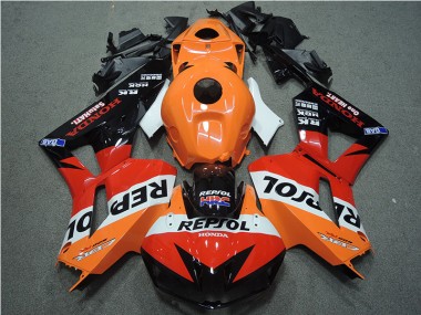 Honda CBR 600 RR 2013-2021 Motorrad Verkleidungen - Orange Repsol HRC