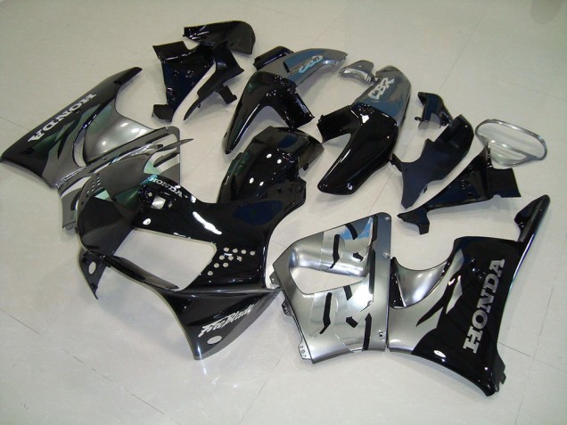 Honda CBR 900 RR 919 1998-1999 Motorrad Verkleidungen - Schwarz Grau