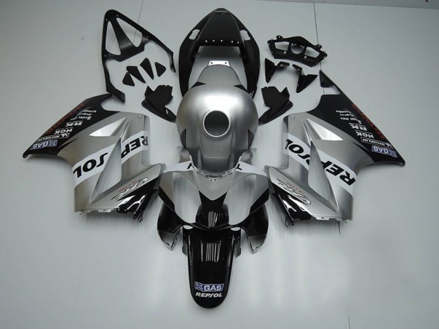 Honda VFR 800 2002-2013 Motorrad Vollverkleidung - Silber Repsol